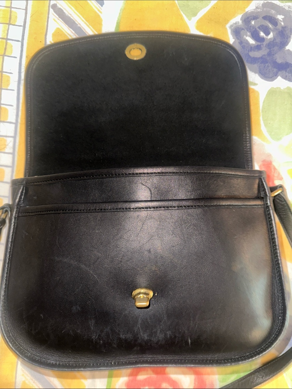 Vintage Coach city bag 9790 black - Picture 9 of 15